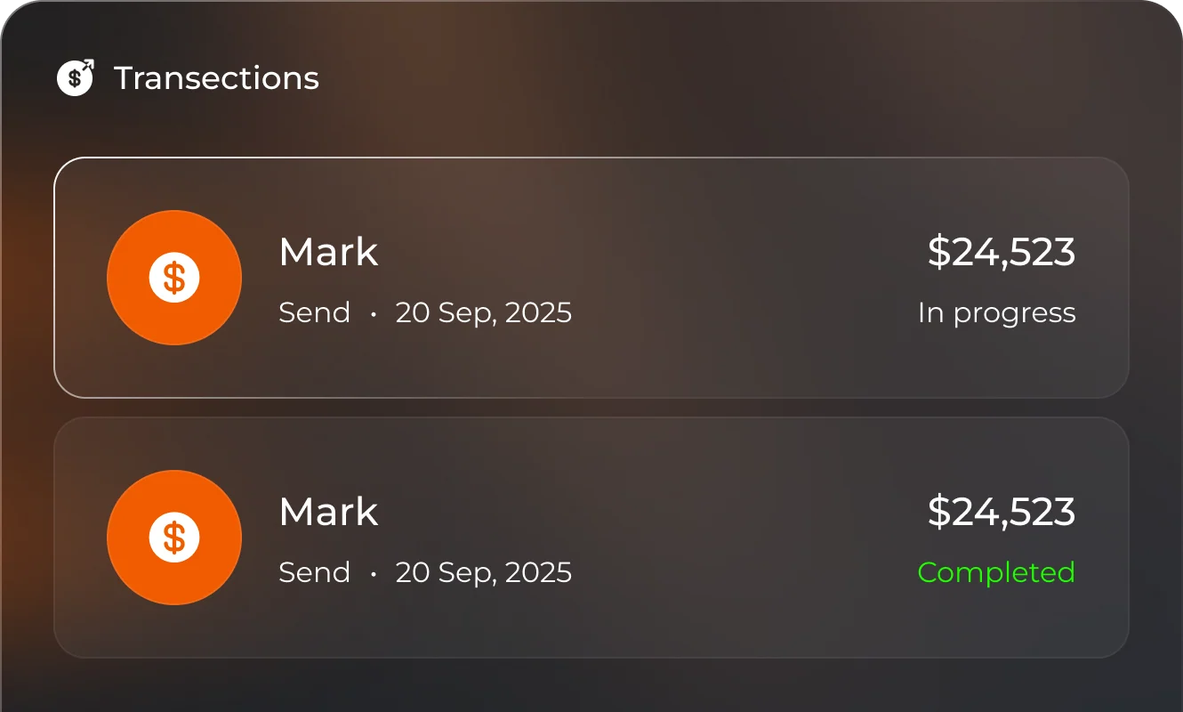 Transaction flow illustration